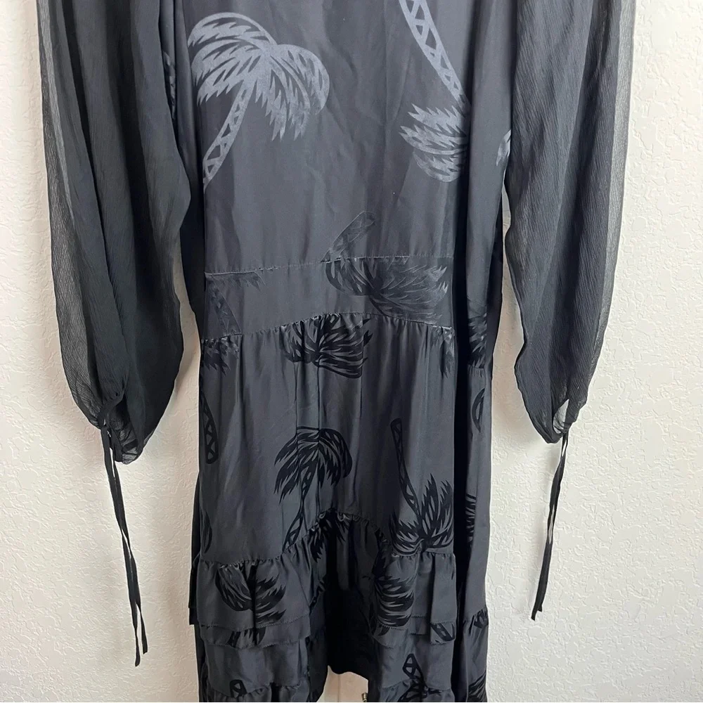 Coach Palm Tree Jacquard Dress